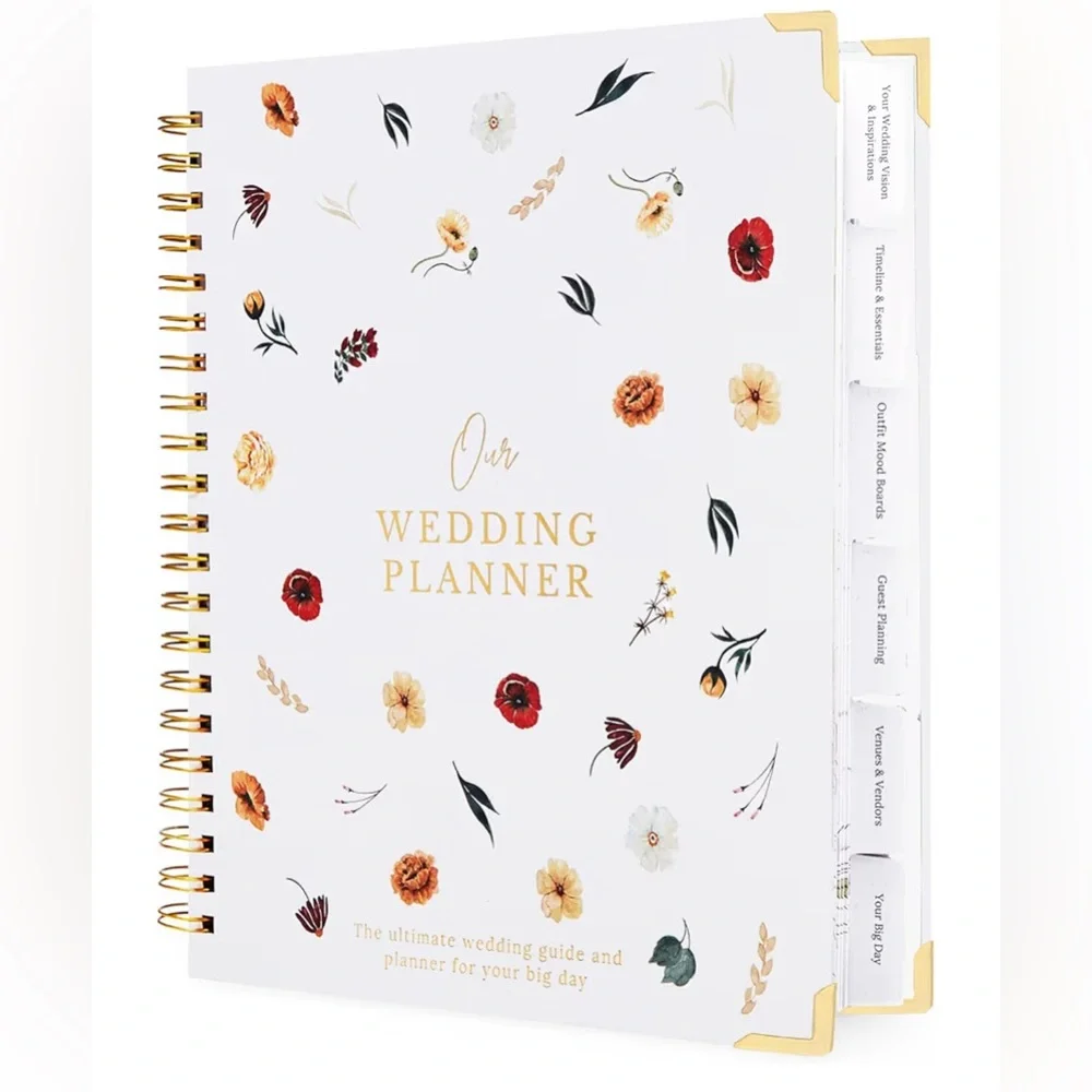 NWT Nook Theory Comprehensive Wedding Planner‎ Book & Organizer